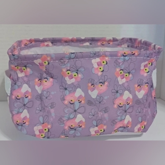 Pink Panther MGM Non Woven Collapsible Box Storage Basket Bin New - Picture 7 of 7